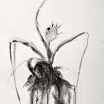 73x110 cm Ink on paper 2 2018 דיו על נייר